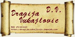 Dragija Vukajlović vizit kartica